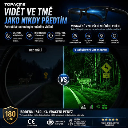Chytré brýle TOPACME® TotalView – Ostrý zrak v každém prostředí